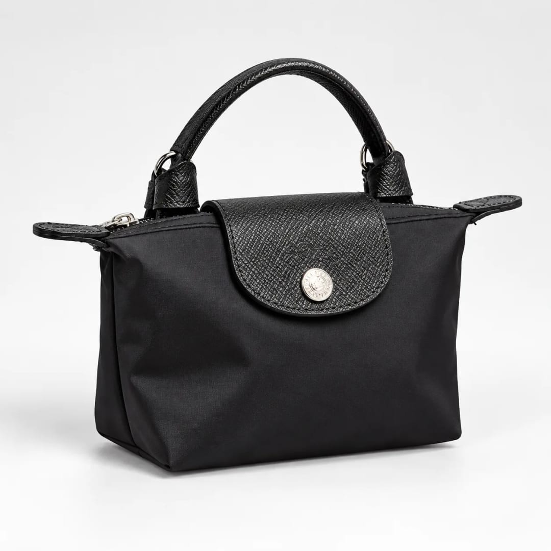 Longchamp Le Pliage Energy Mini Pouch Siyah