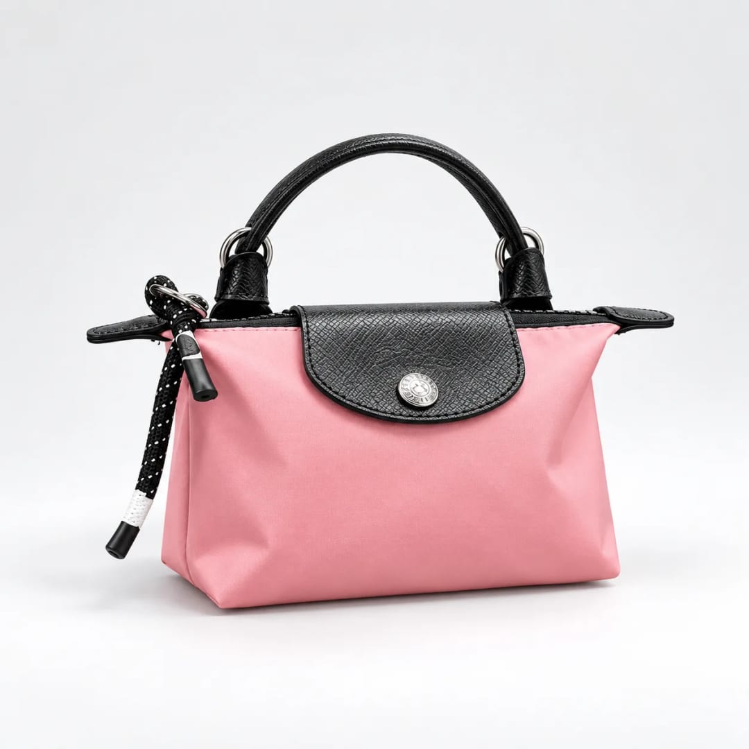 Longchamp Le Pliage Energy Mini Pouch Pembe