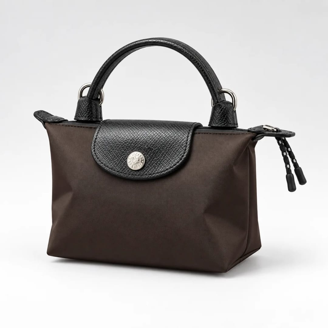 Longchamp Le Pliage Energy Mini Pouch Kahve