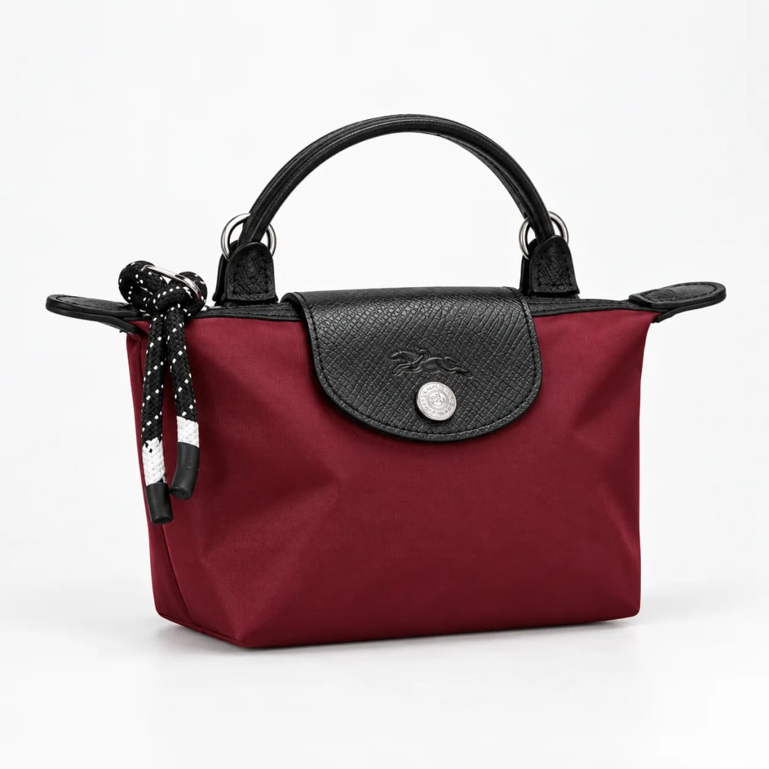 Longchamp Le Pliage Energy Mini Pouch Bordo