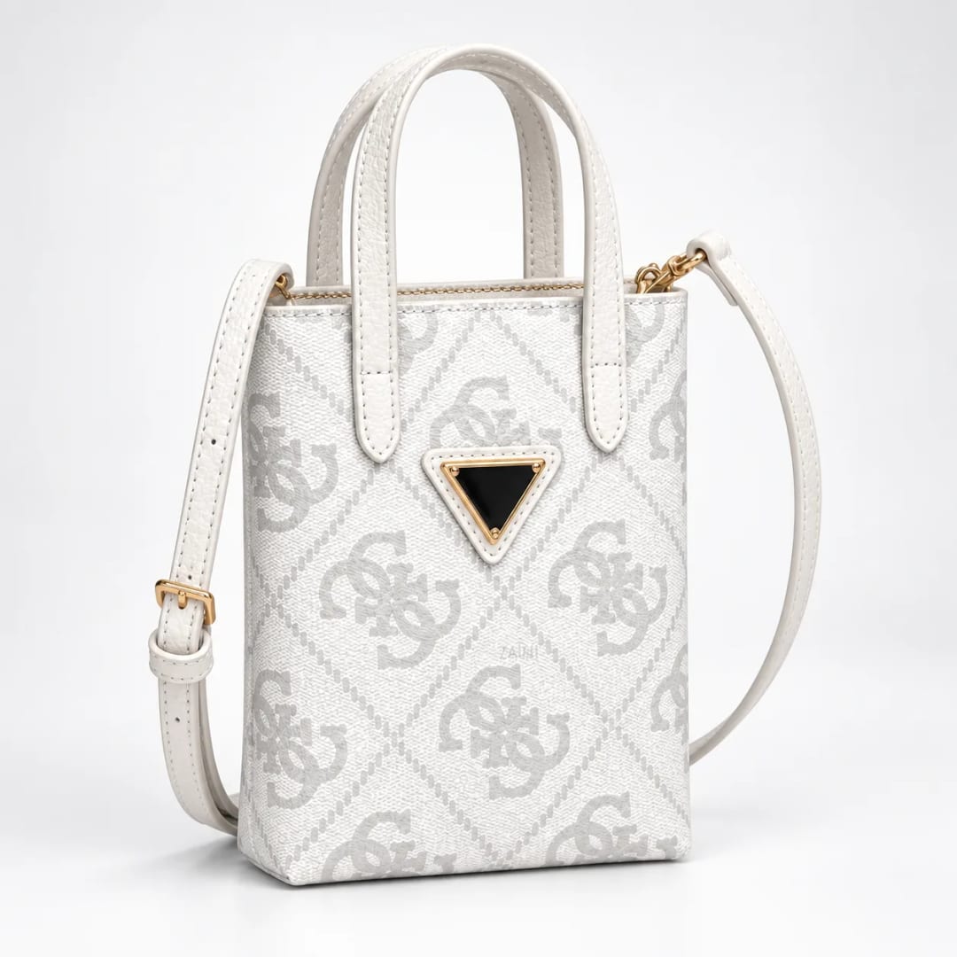 Guess Noelle Phone Bag White