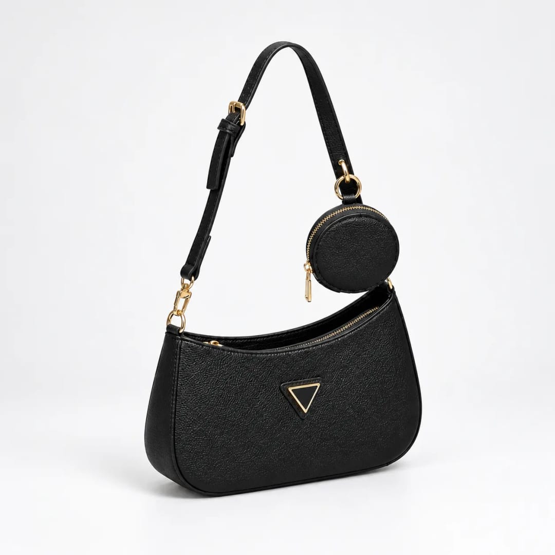 Guess Alexie Shoulder Bag Black