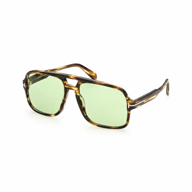 Tom Ford Falconer-02 FT0884 52N Havana Green Güneş Gözlüğü