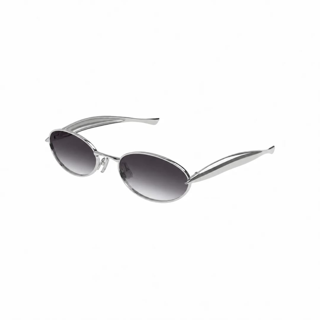 Bottega Veneta BV1386S 003 Silver Grey Güneş Gözlüğü