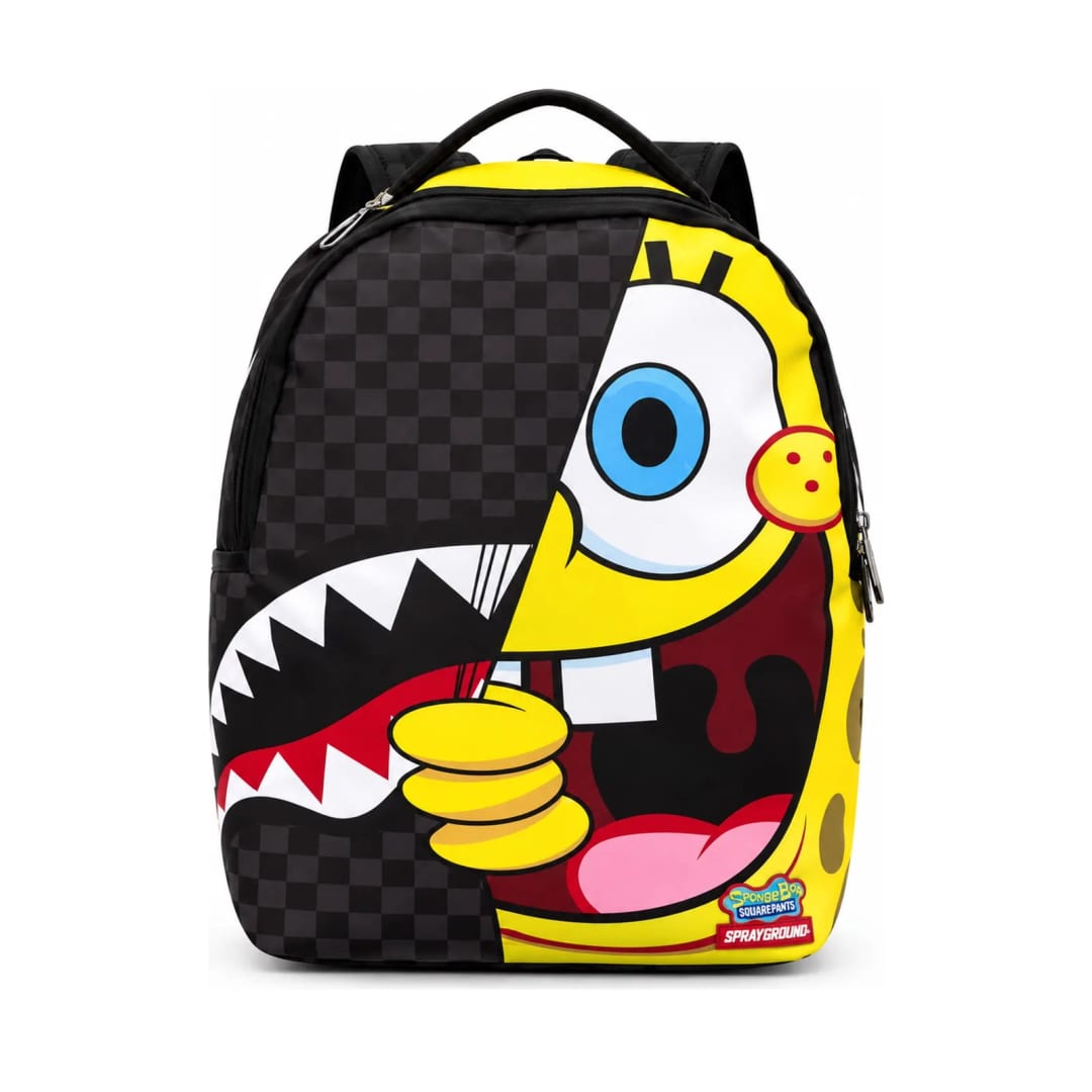 Sprayground SpongeBob Shark Shape Sponge DLXR Backpack