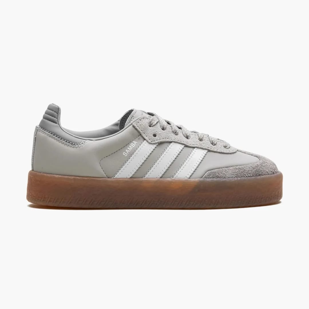 Adidas Sambae Grey Two Cloud White Grey Three