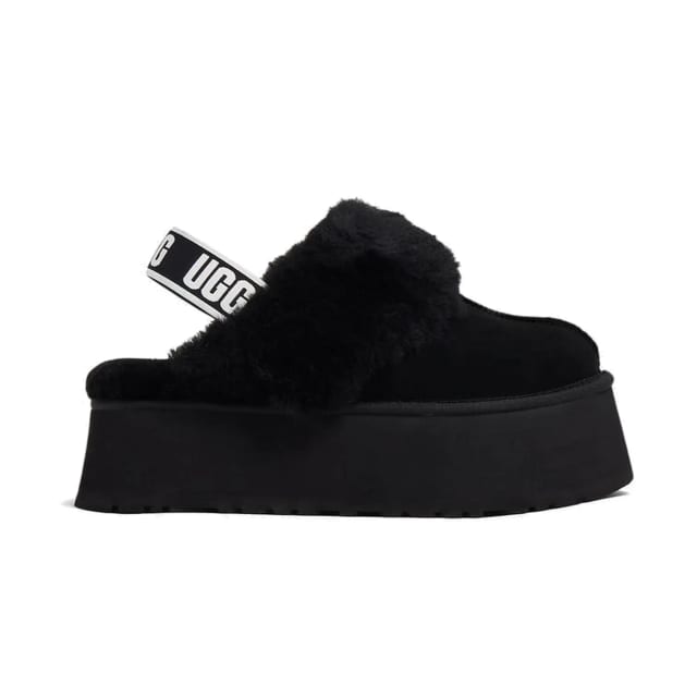UGG Funkette Slipper Black