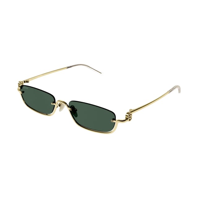 Gucci GG1278S 002 Gold Green Güneş Gözlüğü