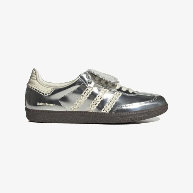 Wales Bonner x Adidas Samba Silver Metallic Cream White Grey One