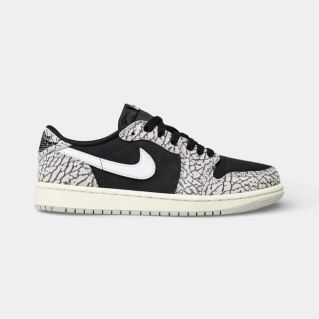 Nike Jordan 1 Low OG Wmns Black Cement (İndirim)