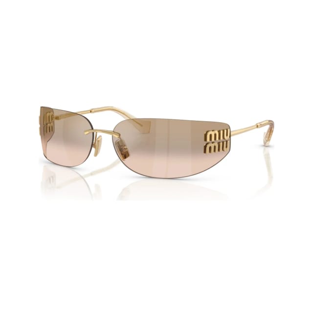 Miu Miu MU A51S 5AK20P Gold Bronze Mirror Gradient Güneş Gözlüğü