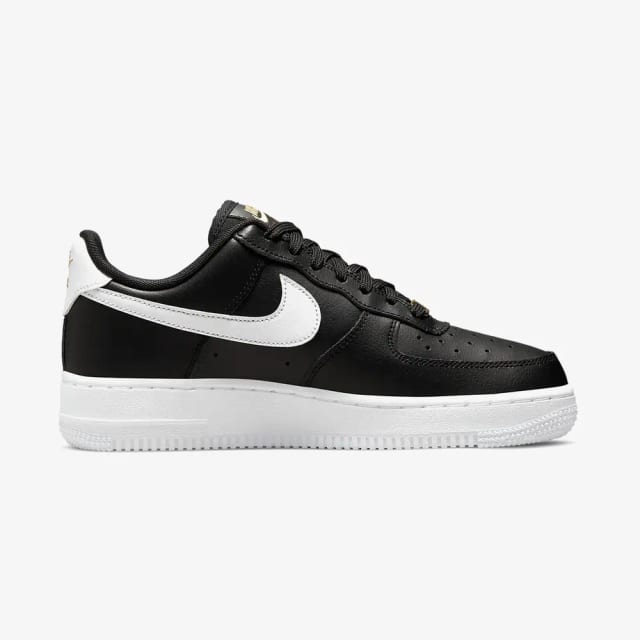 Nike Wmns Air Force 1 '07 Essential Black White Gold