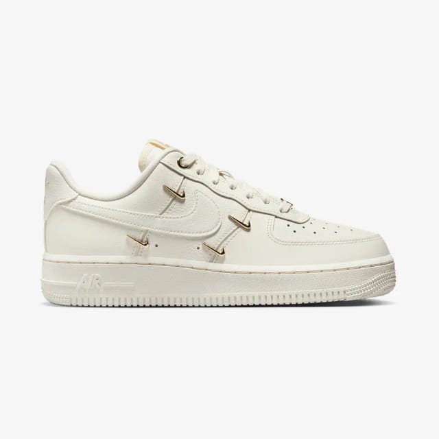 Nike Wmns Air Force 1 '07 LX Gold Swooshes