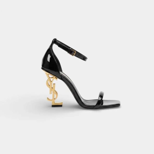 YSL Cut Metal Logo