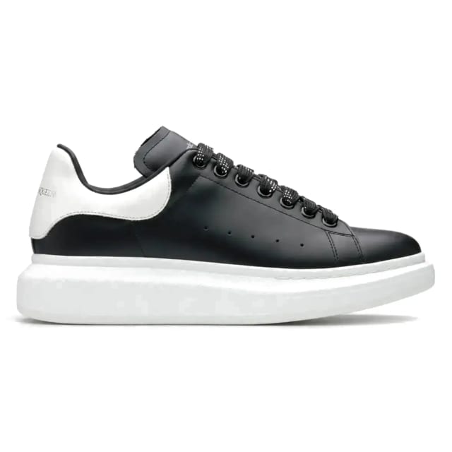 Alexander McQueen Oversized Black White Heel