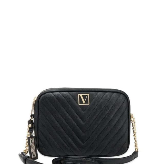 Victoria's Secret Crossbody Camera Bag Black
